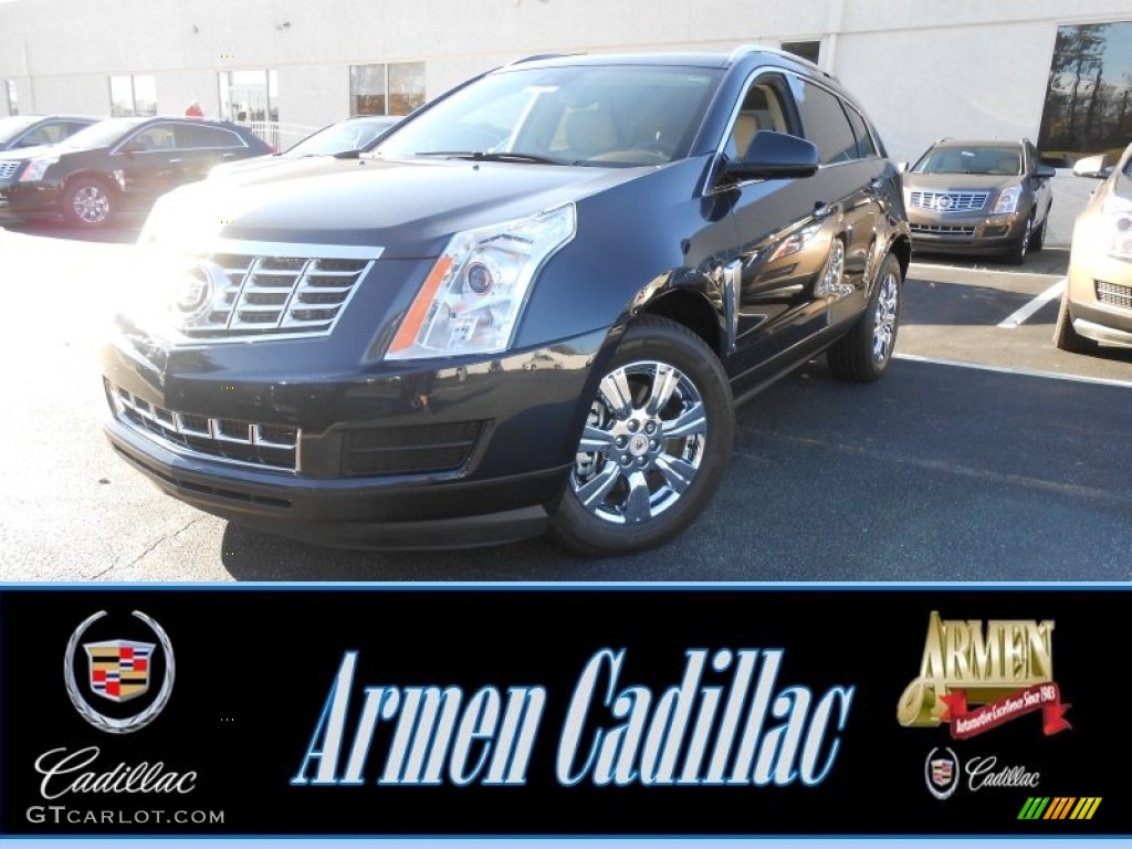 Sapphire Blue Metallic Cadillac SRX