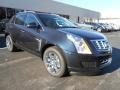 2014 Sapphire Blue Metallic Cadillac SRX Luxury AWD  photo #3