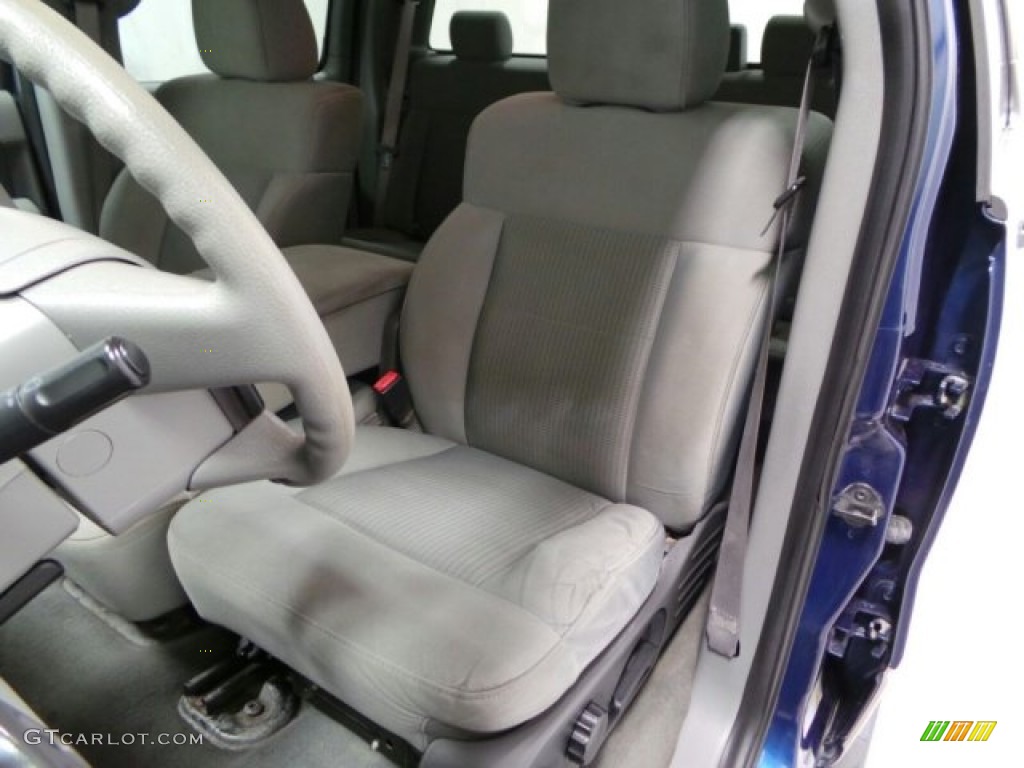 2007 F150 XLT SuperCrew 4x4 - Dark Blue Pearl Metallic / Medium Flint photo #6