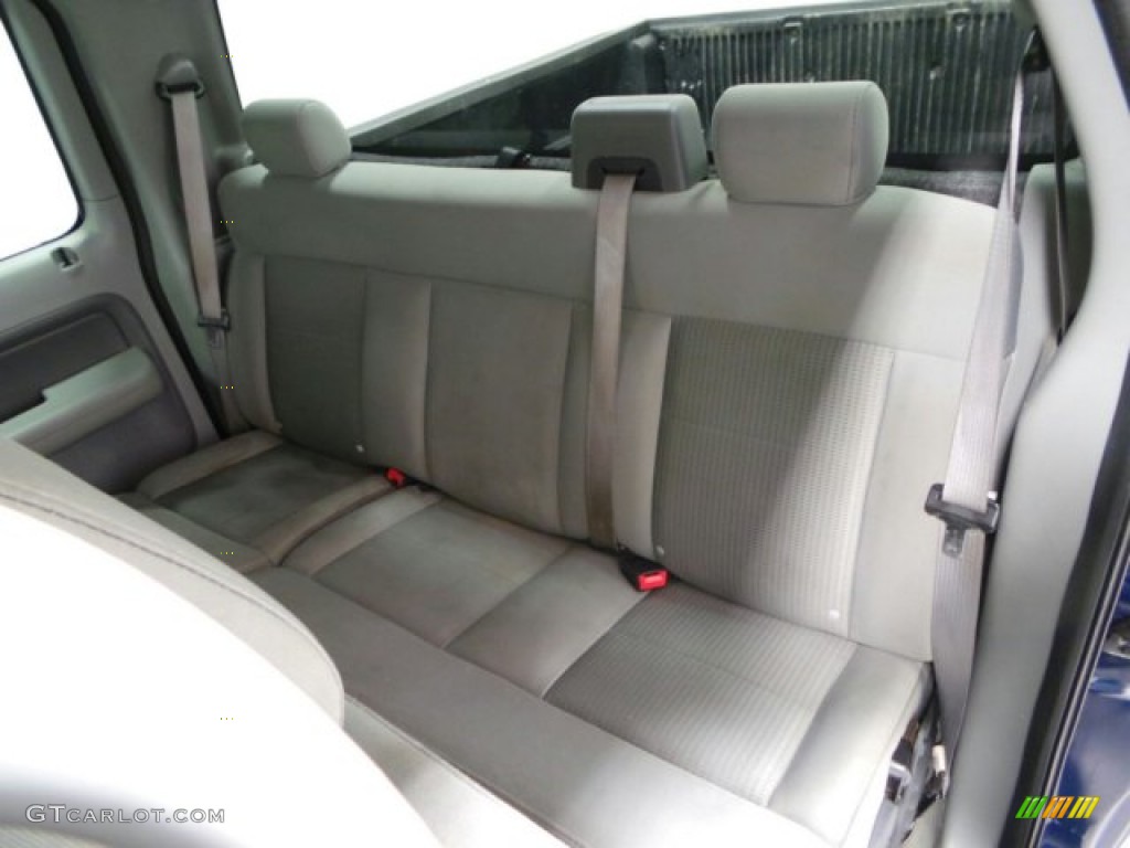 2007 F150 XLT SuperCrew 4x4 - Dark Blue Pearl Metallic / Medium Flint photo #7