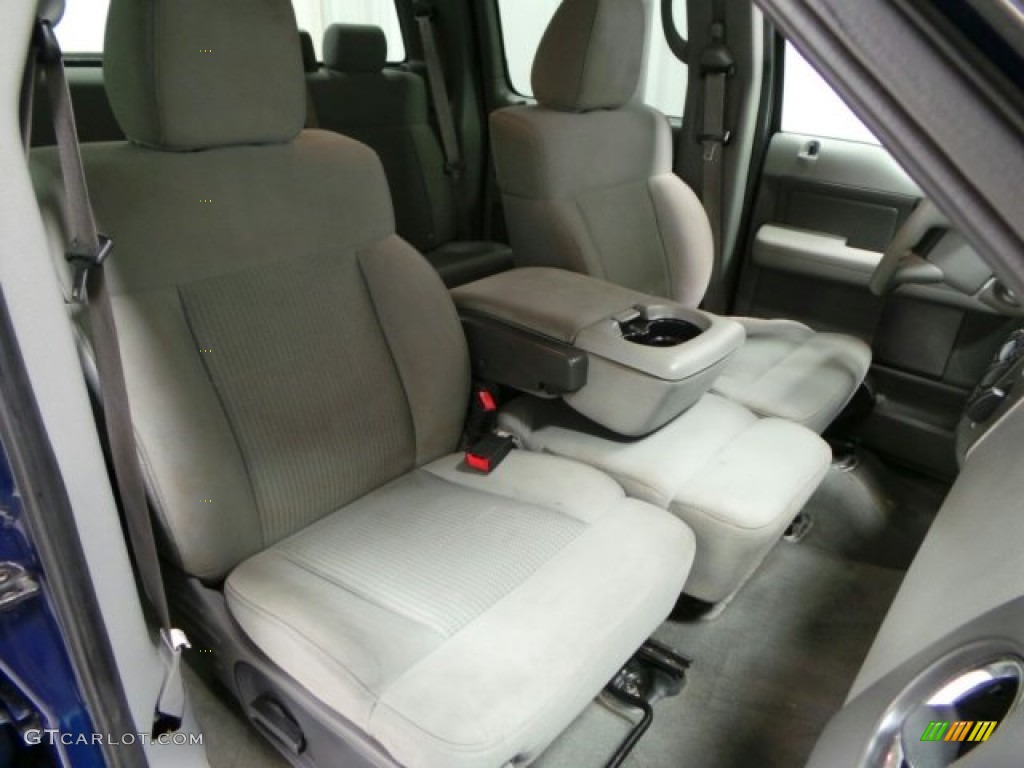 2007 F150 XLT SuperCrew 4x4 - Dark Blue Pearl Metallic / Medium Flint photo #9