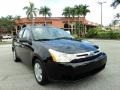 2011 Ebony Black Ford Focus S Sedan  photo #1