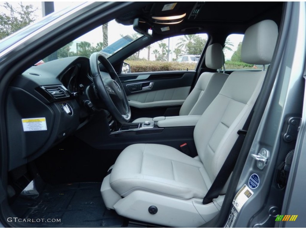 Ash/Black Interior 2011 Mercedes-Benz E 350 Sedan Photo #88154933