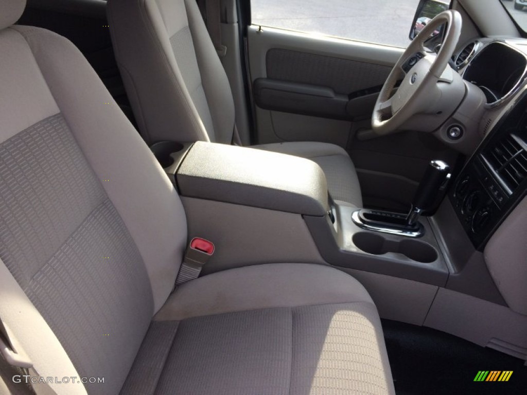 2007 Explorer Sport Trac XLT 4x4 - Mineral Grey Metallic / Light Stone photo #6