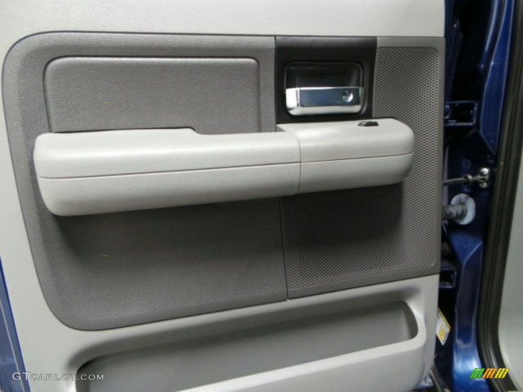 2007 F150 XLT SuperCrew 4x4 - Dark Blue Pearl Metallic / Medium Flint photo #13