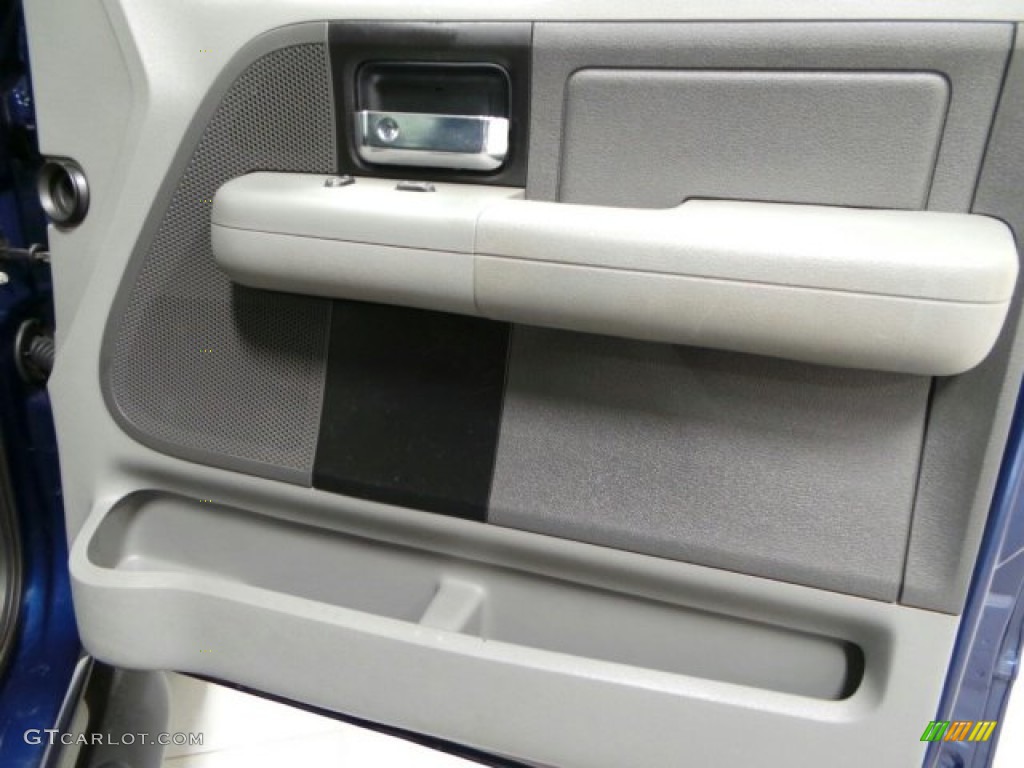 2007 F150 XLT SuperCrew 4x4 - Dark Blue Pearl Metallic / Medium Flint photo #15