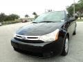 2011 Ebony Black Ford Focus S Sedan  photo #14