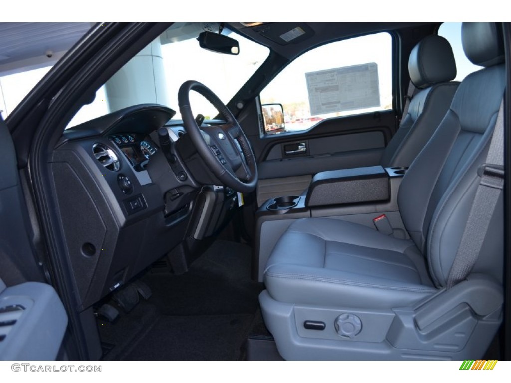 2014 F150 XLT SuperCrew 4x4 - Sterling Grey / Steel Grey photo #5