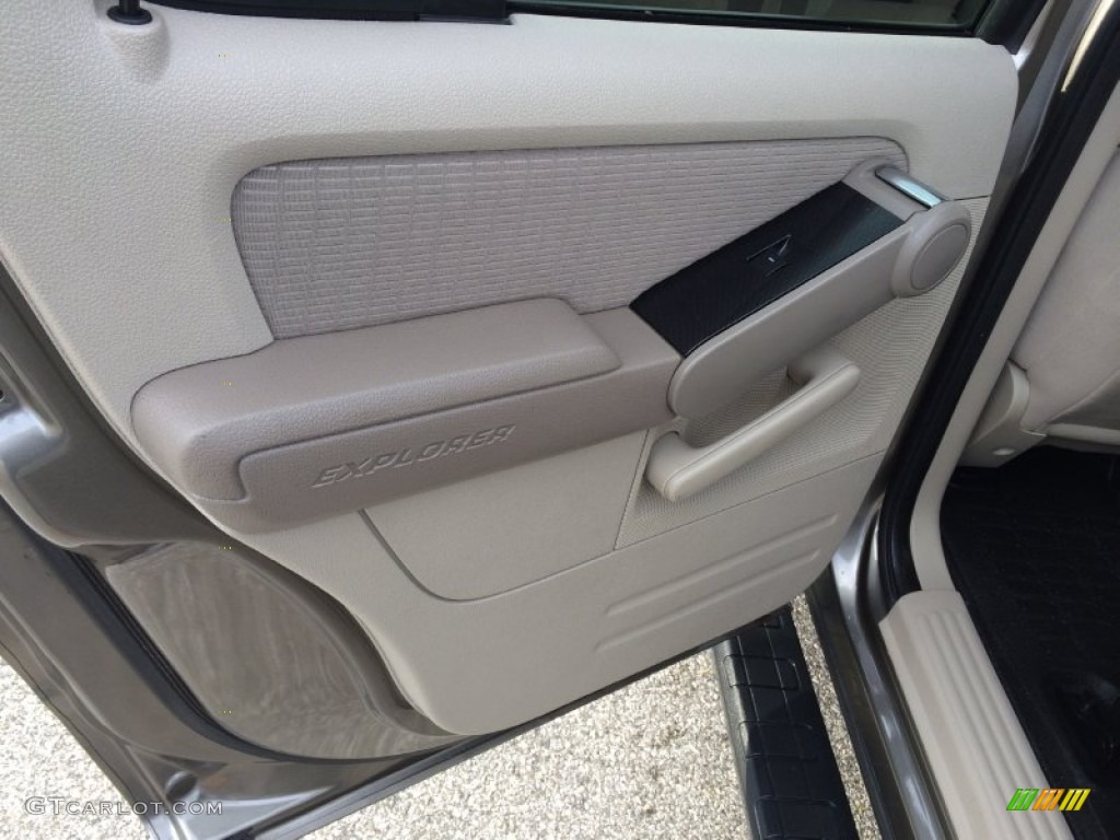 2007 Explorer Sport Trac XLT 4x4 - Mineral Grey Metallic / Light Stone photo #27