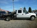 2006 Silver Metallic Ford F350 Super Duty XLT Crew Cab 4x4 Dually  photo #6