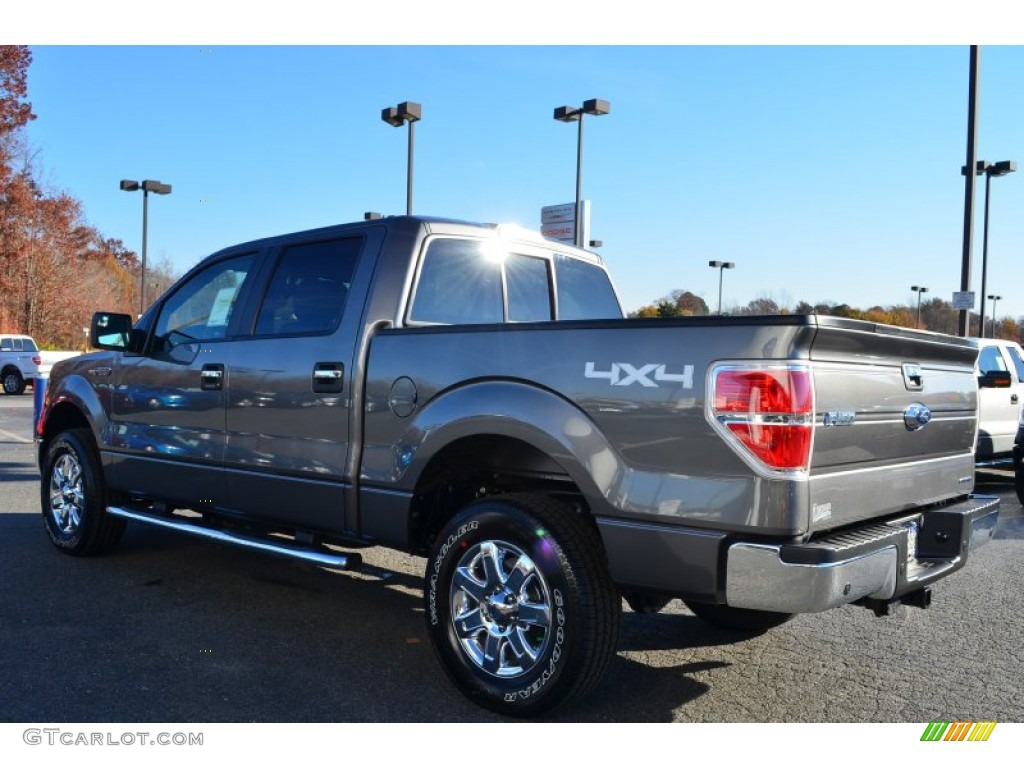 Sterling Grey 2014 Ford F150 XLT SuperCrew 4x4 Exterior Photo #88156046