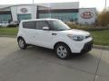 2014 Clear White Kia Soul 1.6  photo #1