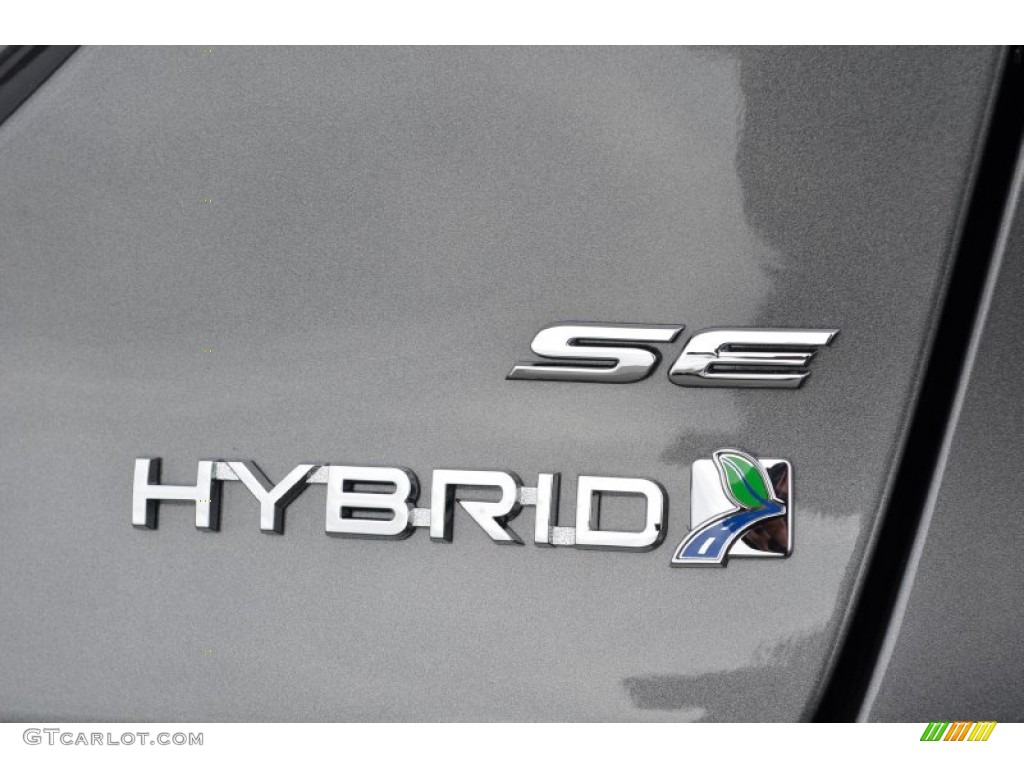 2014 Fusion Hybrid SE - Sterling Gray / Charcoal Black photo #13