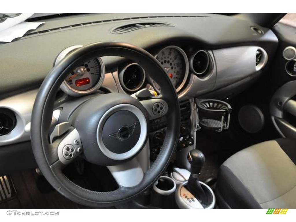 2006 Cooper S Convertible - Cool Blue Metallic / Space Gray/Panther Black photo #23