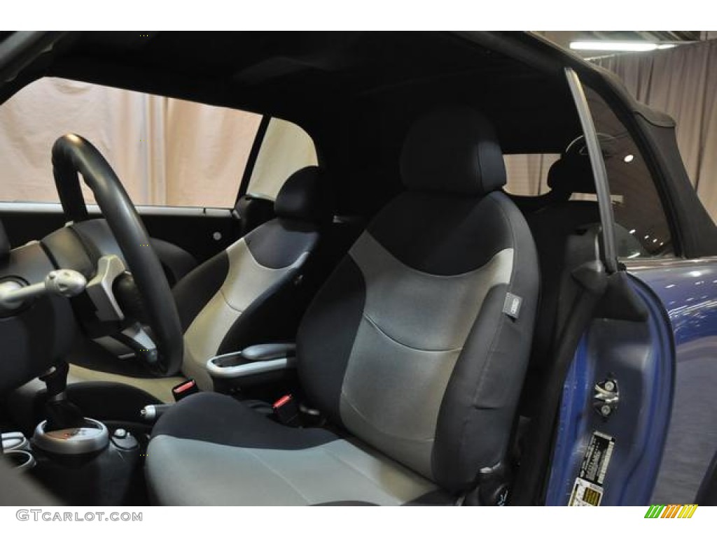 2006 Cooper S Convertible - Cool Blue Metallic / Space Gray/Panther Black photo #25