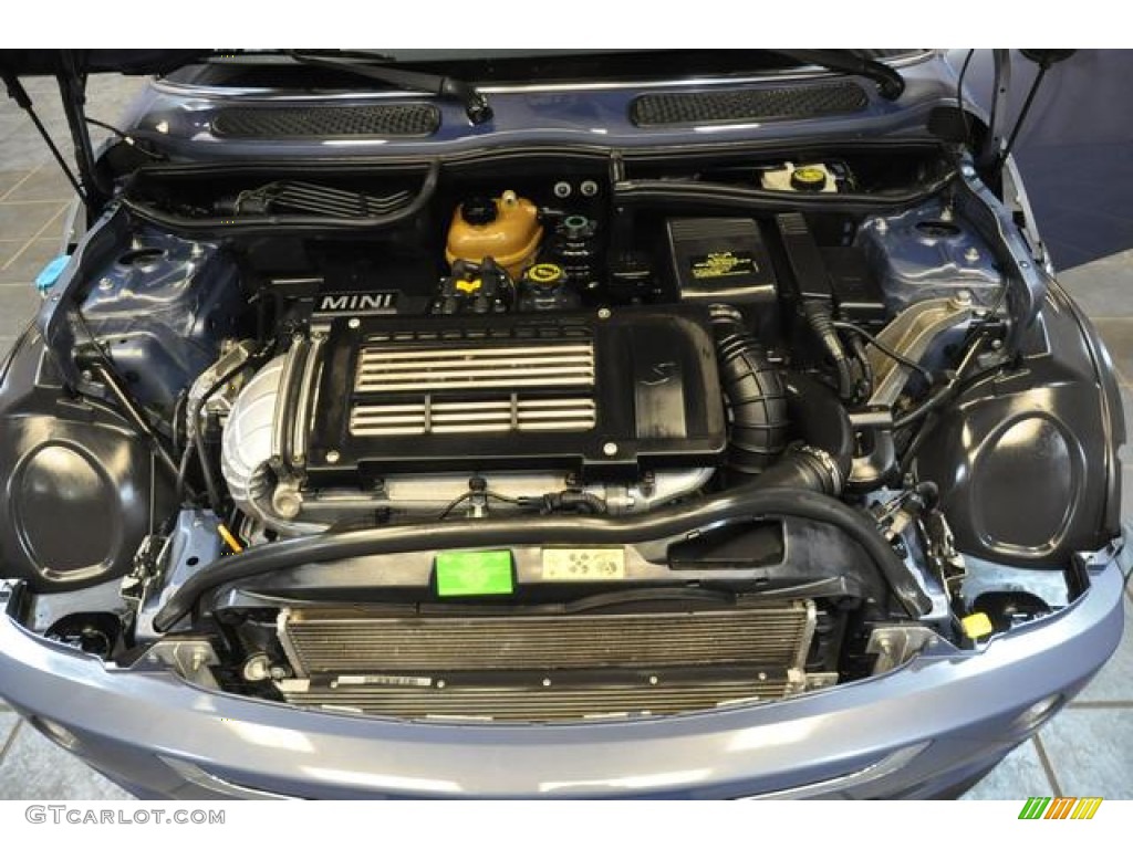 2006 Cooper S Convertible - Cool Blue Metallic / Space Gray/Panther Black photo #27