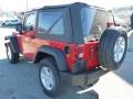 2014 Flame Red Jeep Wrangler Sport 4x4  photo #2