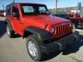 2014 Flame Red Jeep Wrangler Sport 4x4  photo #9