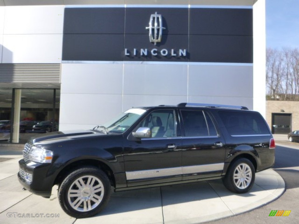 2011 Navigator L 4x4 - Black / Charcoal Black photo #1