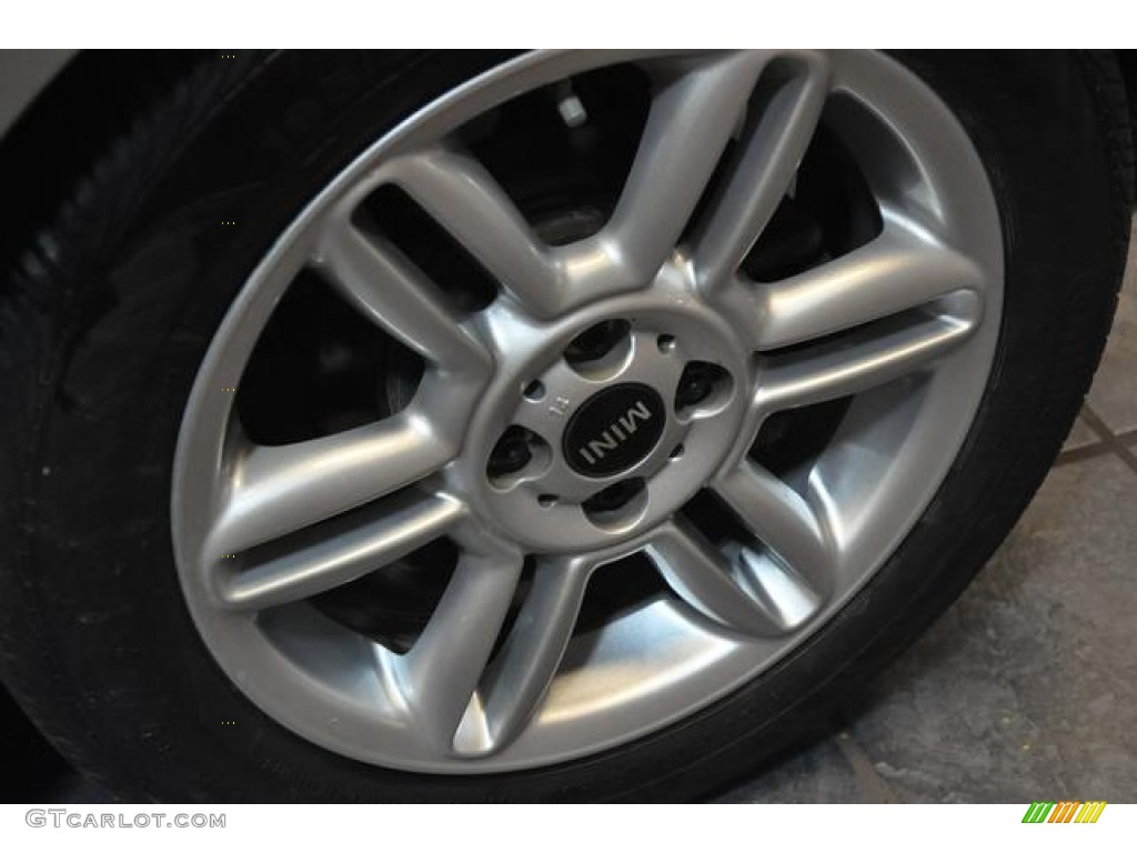 2011 Cooper Convertible - White Silver Metallic / Carbon Black photo #24