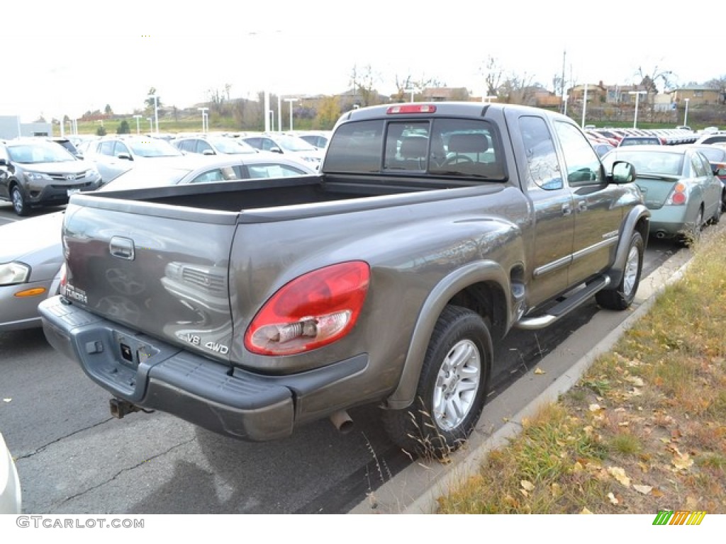 2003 Tundra Limited Access Cab 4x4 - Phantom Gray Pearl / Gray photo #2