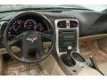 2005 Chevrolet Corvette Cashmere Interior Dashboard Photo