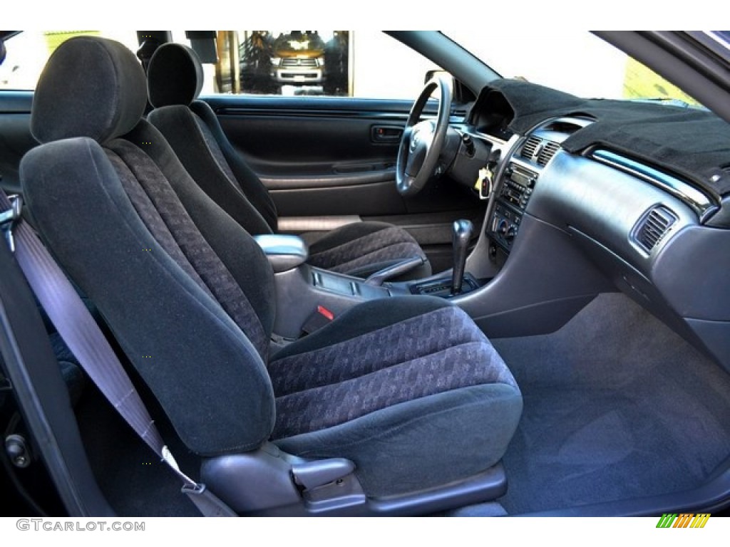 2003 Solara SE Coupe - Black Sand Pearl / Charcoal photo #16