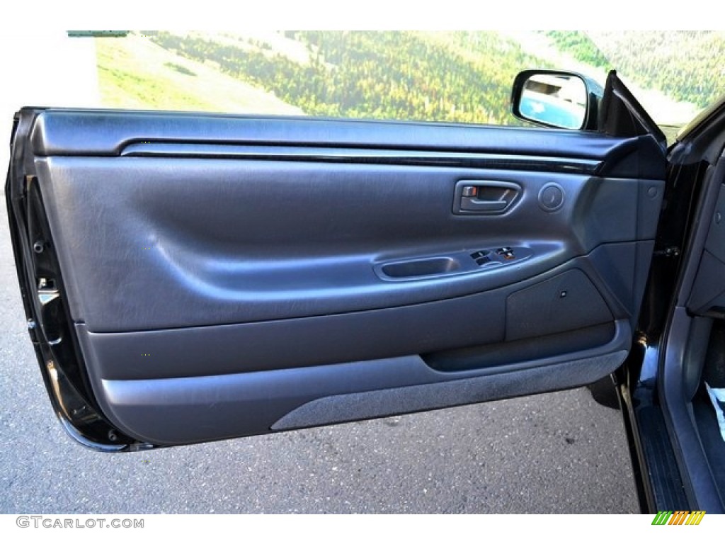 2003 Solara SE Coupe - Black Sand Pearl / Charcoal photo #22