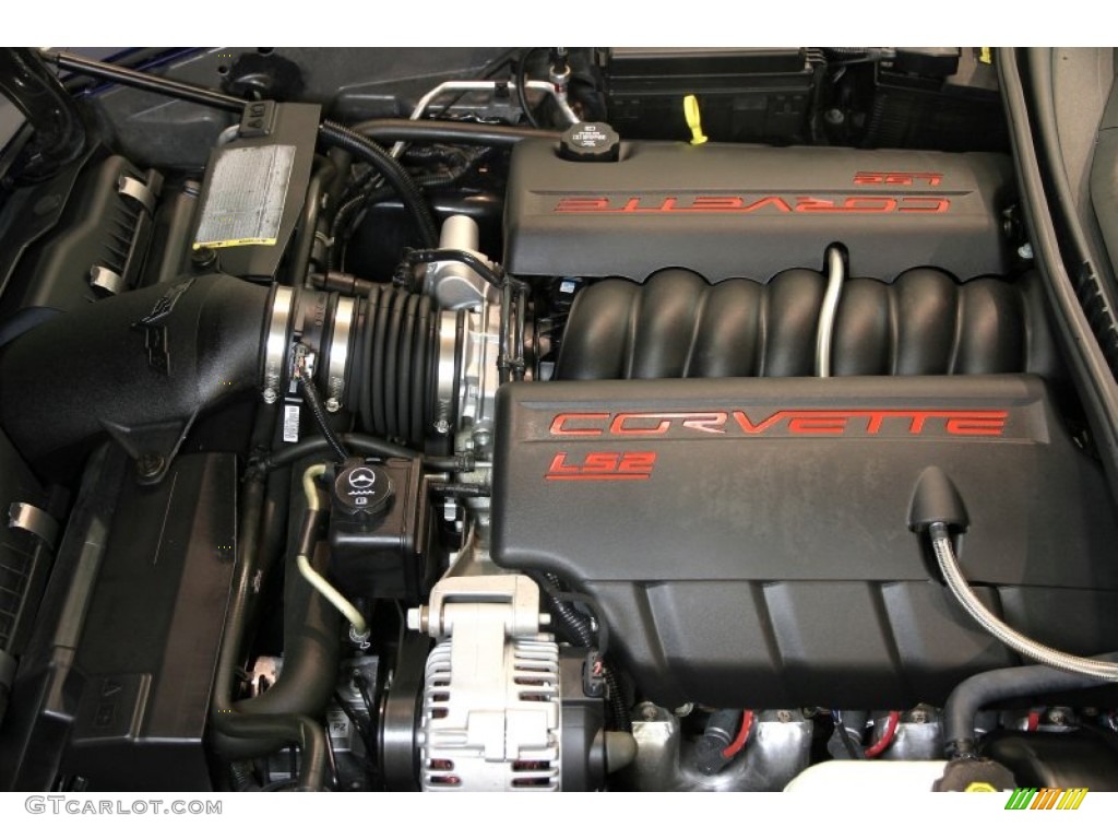 2005 Chevrolet Corvette Convertible 6.0 Liter OHV 16-Valve LS2 V8 Engine Photo #88162562