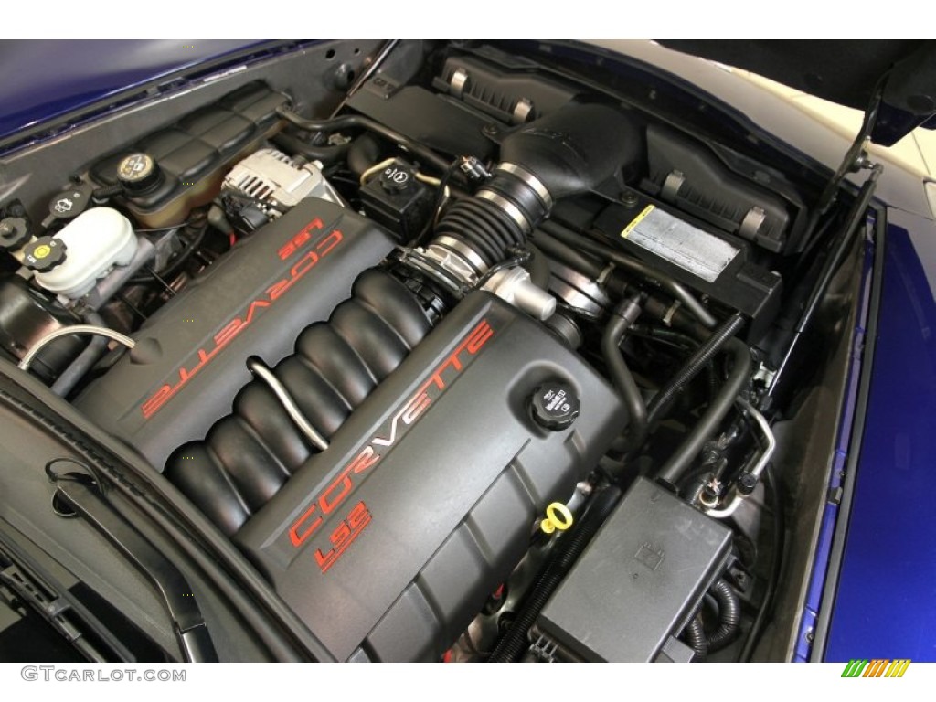2005 Chevrolet Corvette Convertible 6.0 Liter OHV 16-Valve LS2 V8 Engine Photo #88162589
