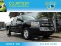 2007 Black Chevrolet Silverado 1500 LT Crew Cab 4x4  photo #1