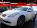 Ivory Pearl White 2008 Infiniti G 37 Coupe