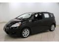 Crystal Black Pearl 2011 Honda Fit Sport Exterior