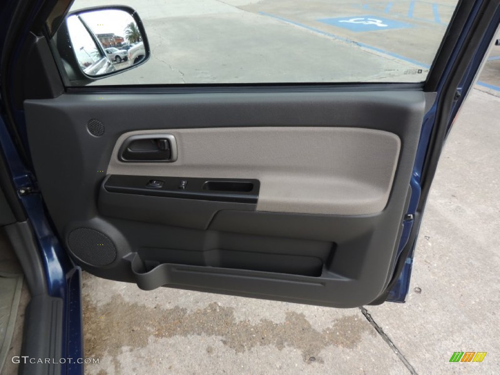 2005 GMC Canyon SLE Extended Cab Dark Pewter Door Panel Photo #88165136