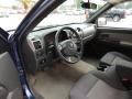 Dark Pewter 2005 GMC Canyon SLE Extended Cab Interior Color