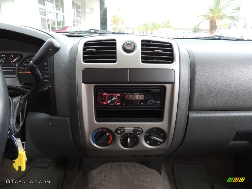 2005 Canyon SLE Extended Cab - Superior Blue Metallic / Dark Pewter photo #17