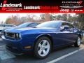 2012 Blue Streak Pearl Dodge Challenger SXT  photo #1