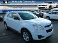 2014 Summit White Chevrolet Equinox LS AWD  photo #1