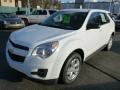 2014 Summit White Chevrolet Equinox LS AWD  photo #7