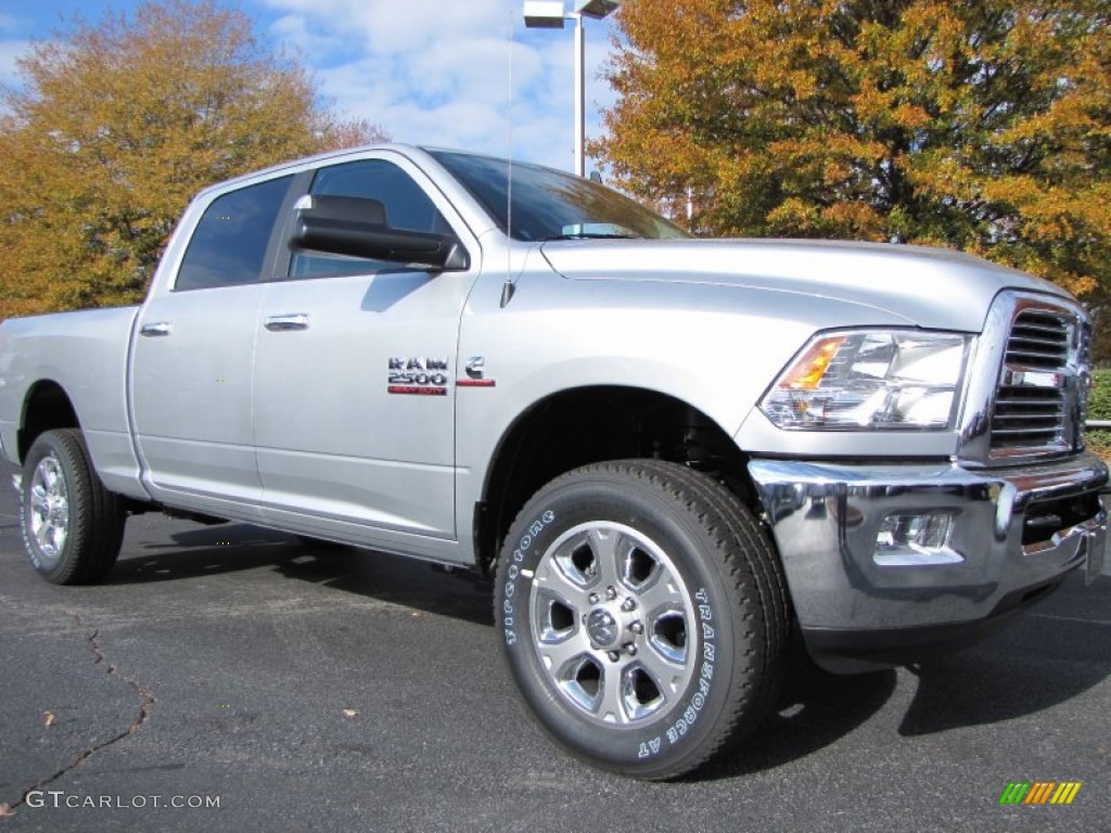 Bright Silver Metallic 2014 Ram 2500 Big Horn Crew Cab 4x4 Exterior Photo #88167614