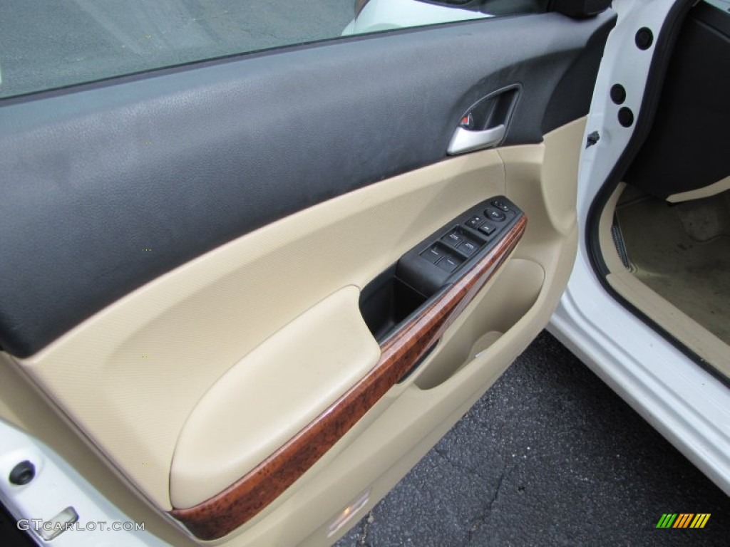 2011 Honda Accord EX Sedan Ivory Door Panel Photo #88168067
