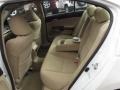 2011 Honda Accord Ivory Interior Rear Seat Photo