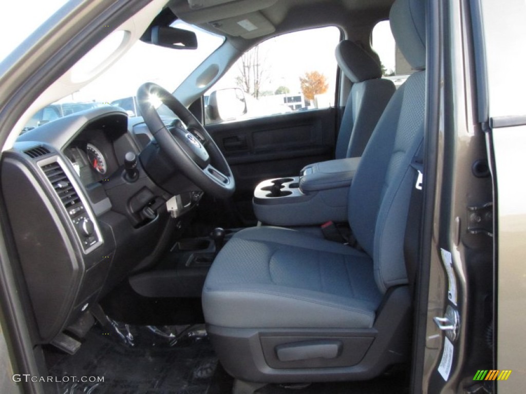 2014 2500 Tradesman Crew Cab 4x4 - Prairie Pearl Coat / Black/Diesel Gray photo #7
