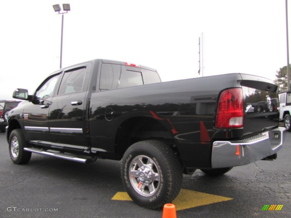 2011 Ram 2500 HD Big Horn Crew Cab 4x4 - Brilliant Black Crystal Pearl / Dark Slate/Medium Graystone photo #5