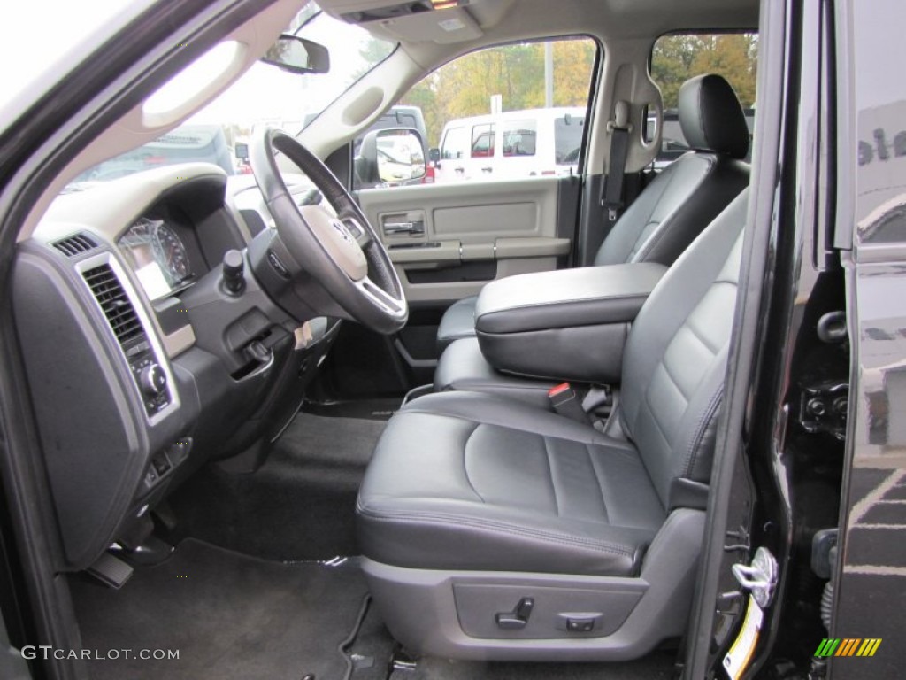 2011 Ram 2500 HD Big Horn Crew Cab 4x4 - Brilliant Black Crystal Pearl / Dark Slate/Medium Graystone photo #11