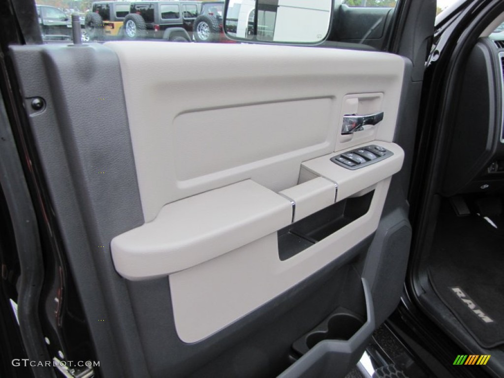 2011 Ram 2500 HD Big Horn Crew Cab 4x4 - Brilliant Black Crystal Pearl / Dark Slate/Medium Graystone photo #12