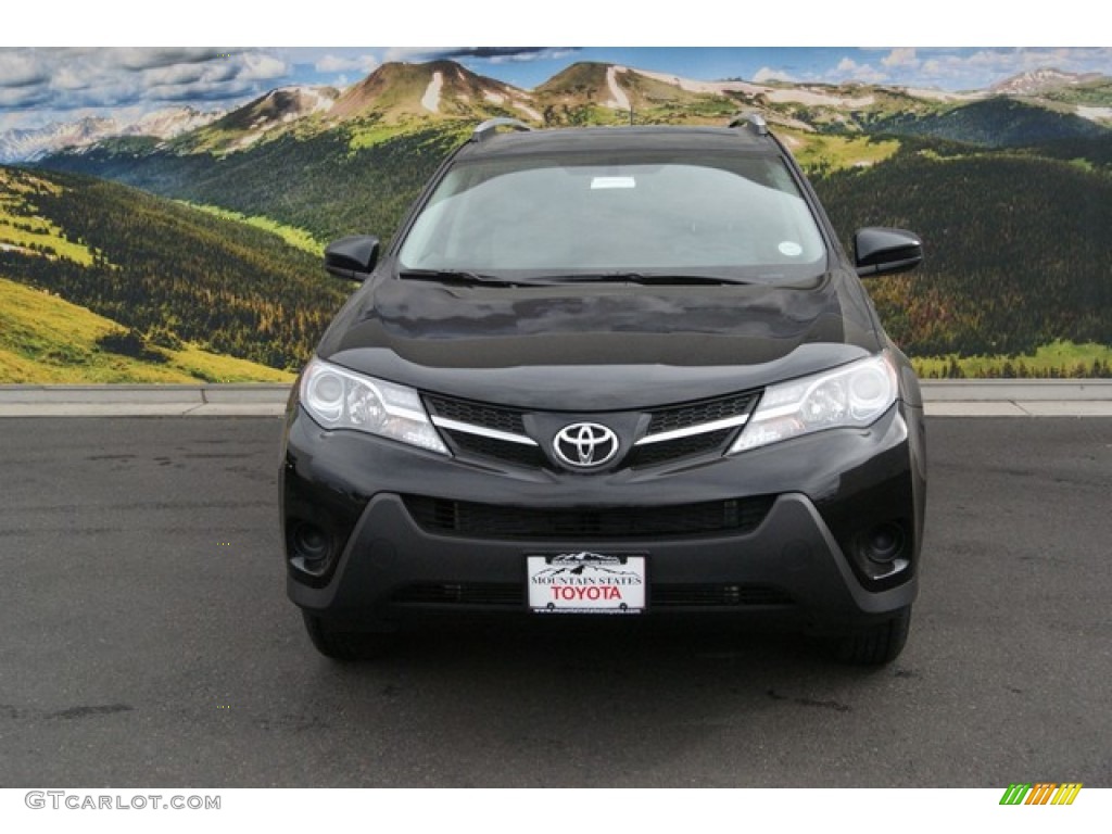 2013 RAV4 LE AWD - Black / Ash photo #2