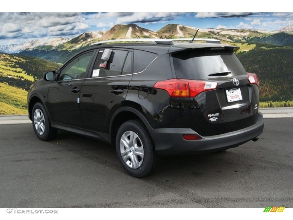 2013 RAV4 LE AWD - Black / Ash photo #3