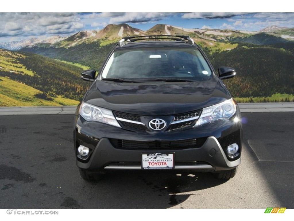 2013 RAV4 Limited AWD - Black / Black photo #2