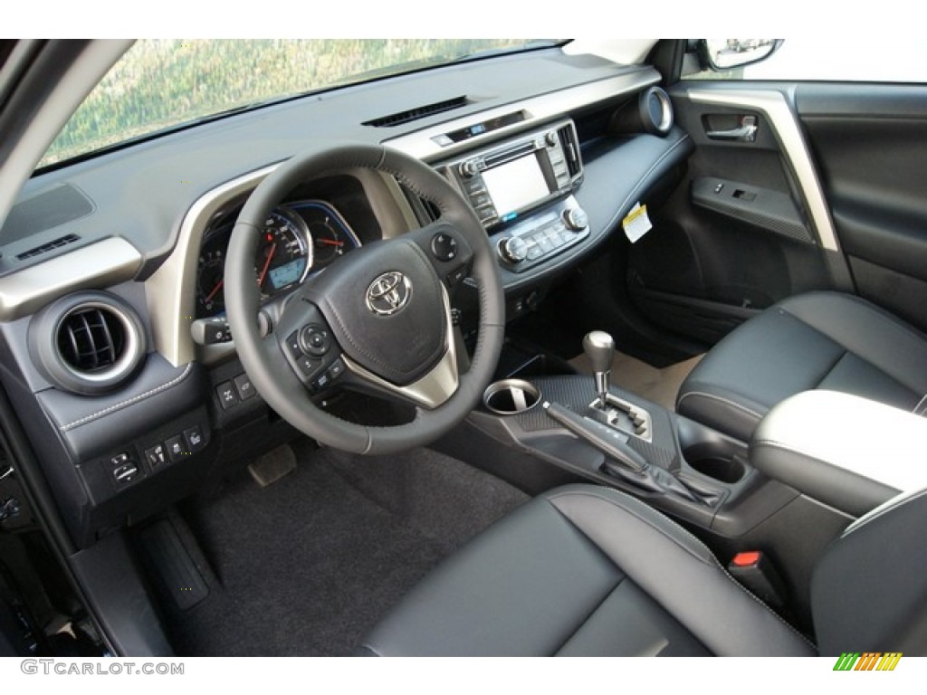 2013 RAV4 Limited AWD - Black / Black photo #5